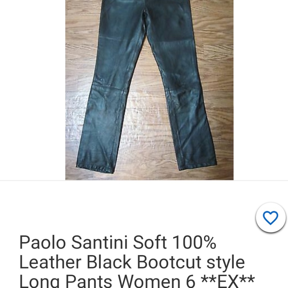 Black leatherbpants
